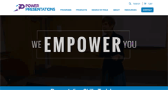 Desktop Screenshot of power-presentations.com